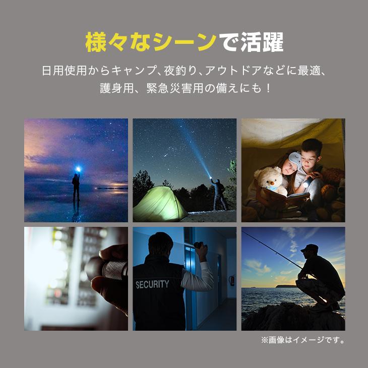 強力LEDズームライト 約300m照射 懐中電灯 ハンディライト |  | 07