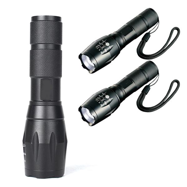 強力LEDズームライト 3本組 約300m照射 懐中電灯 ハンディライト | 