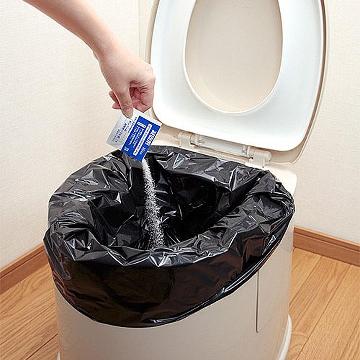 防災用トイレ袋＋凝固剤セット 30回分 |  | 01