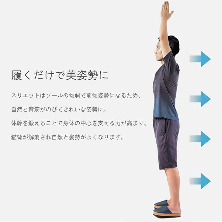 Sliet MEN 体幹スリッパ 体幹を強化するスリッパ 男性用 トレーニング ダイエット スリッパ ダイエットスリッパ スリエット スリッパ メンズ |  | 05