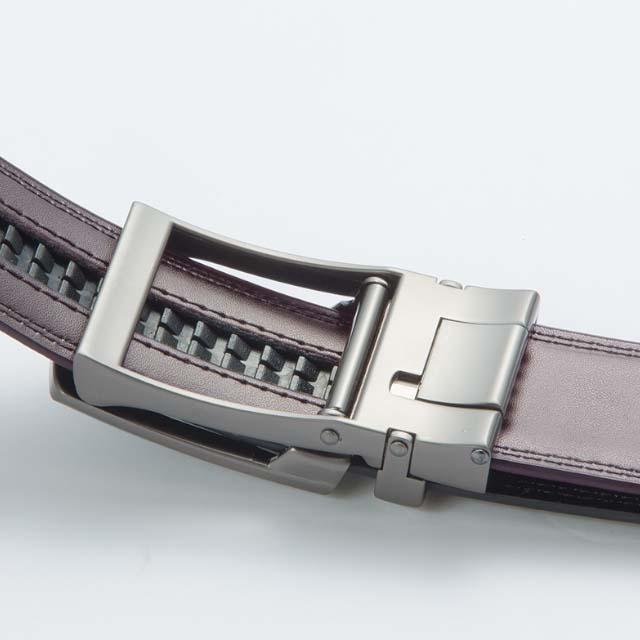 ファミラ 牛革ラチェット式ベルト 黒2本＋茶1本 合計3本セット ホールレスベルト ラチェット ブラック ブラウン 牛革 メンズ ワンタッチ スライド サイズ調整 |  | 05