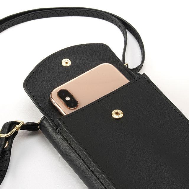 スマホショルダー 財布機能付き スマホケース ショルダー ストラップ