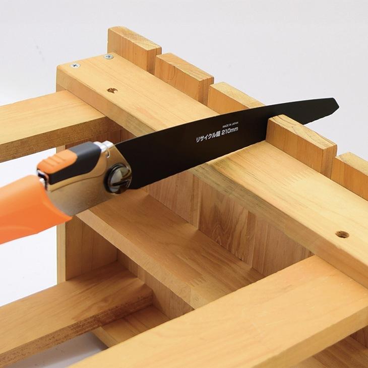 のこぎり 折りたたみ 万能 多目的 廃棄物 日本製 粗大ゴミ 解体 DIY リサイクル鋸 シャークソー リサイクル鋸 |  | 03