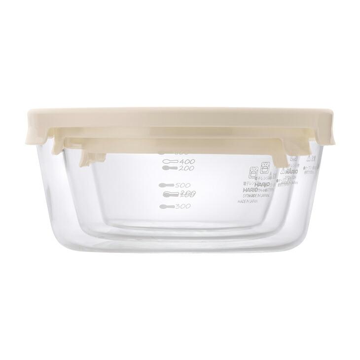 HARIO ハリオ 耐熱ガラス製保存容器 丸型 3個セット 300ｍL 600mL 1200mL 日本製 耐熱ガラス 保存容器 キャニスター 電子レンジ対応 耐熱容器 蓋付き 容器 | HARIO | 11