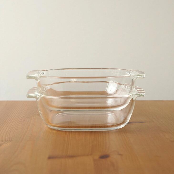 HARIO ハリオ 耐熱ガラス製トースター皿 3個セット 大×1 小×2 |  | 11