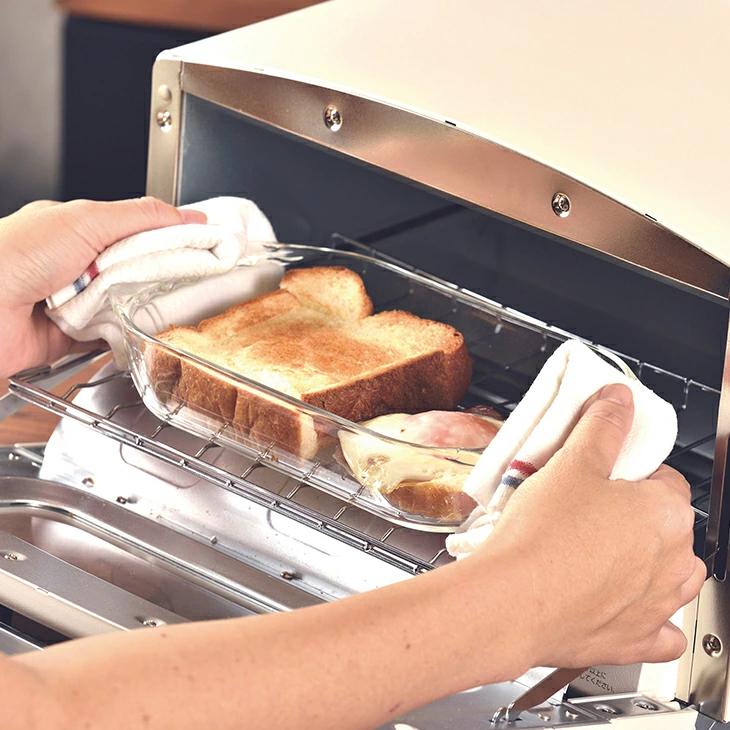 HARIO ハリオ 耐熱ガラス製トースター皿 3個セット 大×1 小×2 |  | 07