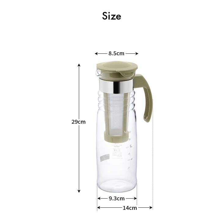 HARIO ハリオ かご網付き水出し茶ポット 1.2L |  | 02