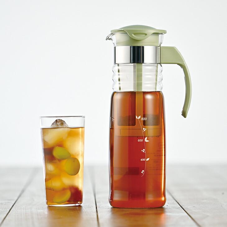 HARIO ハリオ かご網付き水出し茶ポット 1.2L |  | 03