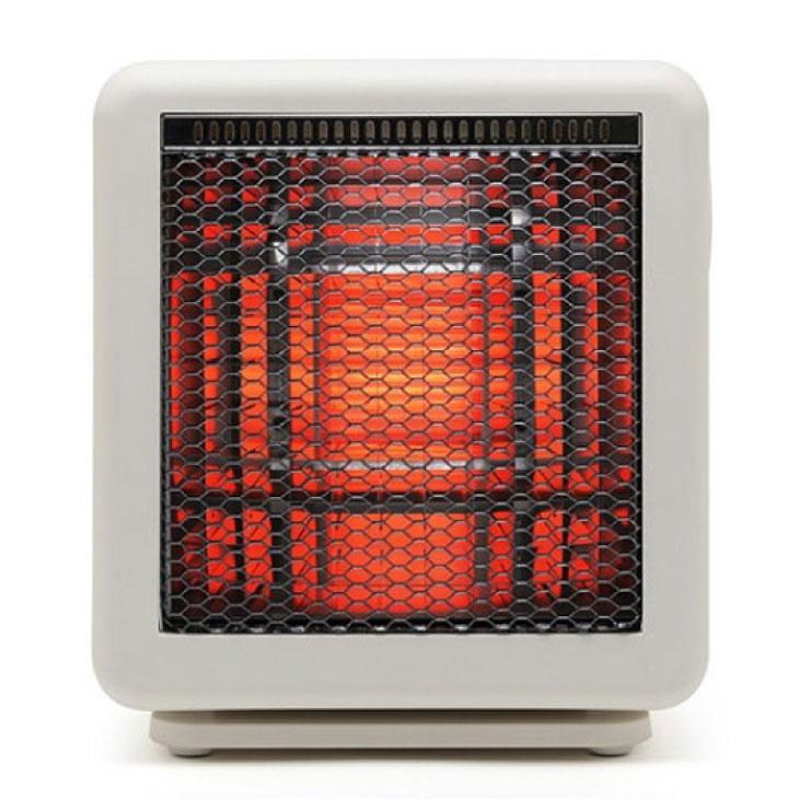 ビームヒーター ミニ 節電 省エネ設計 上下角度調整 二重安全転倒OFFスイッチ 防災対応型 | 