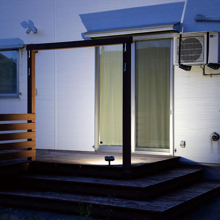 ソーラー式 ガーデン 人感センサーライト SV-7442 LED ガーデンライト ソーラーライト 太陽光充電 ソーラー充電 |  | 03