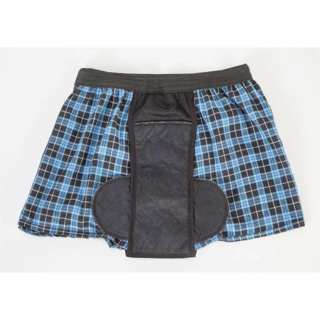 ファミラ 安心トランクス 失禁パンツ さわやか安心 トランクス 同サイズ2色7枚組 サイズ3L ピュアブリーズ 防水 消臭 抗菌 尿漏れ 防止 パンツ 吸水パッド付き 下着 男性用 軽度失禁用品 送料無料 ファミラ さわやか安心トランクス サイドガードプラス 2色7枚組 失禁