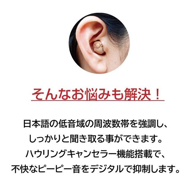 ニコン・エシロール デジタル 耳あな型 補聴器 日本製 1個 安心パック保証付き |  | 07