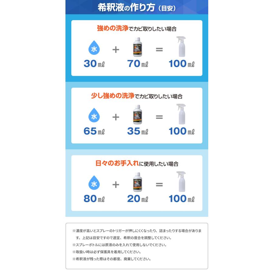 カビ取りジェル ジアハイパー 500ml 2本セット カビ取りクリーナー 浴室 トイレ 洗濯槽 パイプ 強力 黒カビ 除去 カビ取り剤 ジェル 粘性 密着 洗浄 特濃 日本製 |  | 17