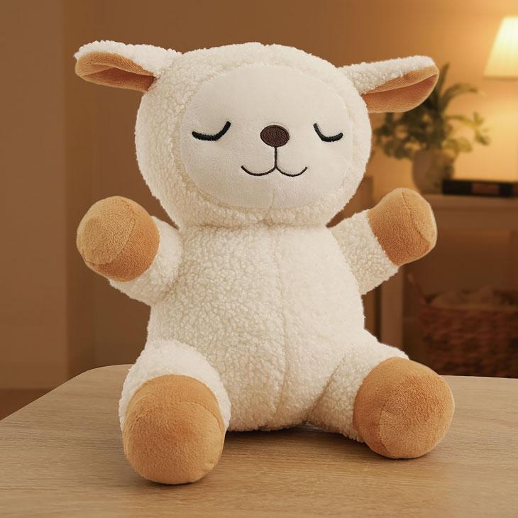 すやすやメェちゃん　寝付かせ 睡眠 おもちゃ ぬいぐるみ 歌う ヒツジの数え歌 | 
