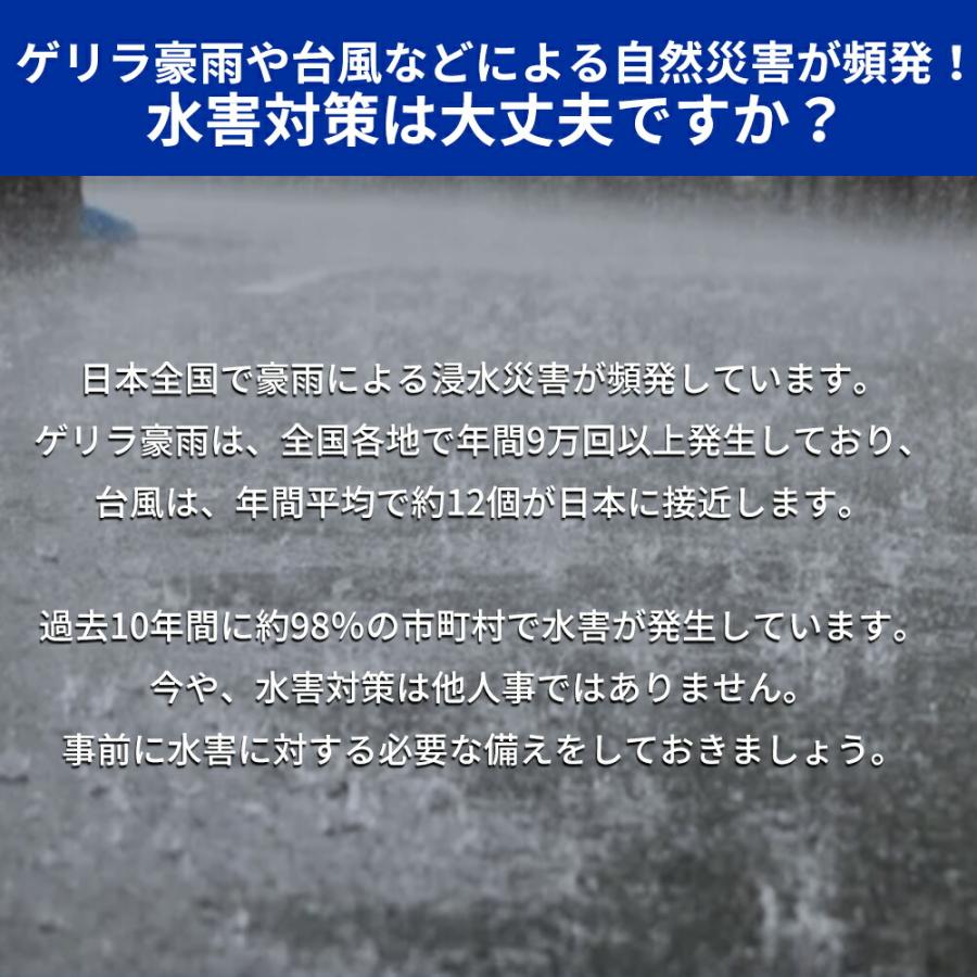 土嚢 水で膨らむ 土のう 袋 土嚢袋 10枚組 土砂不要 使い切りタイプ 吸水式 簡易土のう 台風 ゲリラ豪雨 浸水 対策 |  | 01