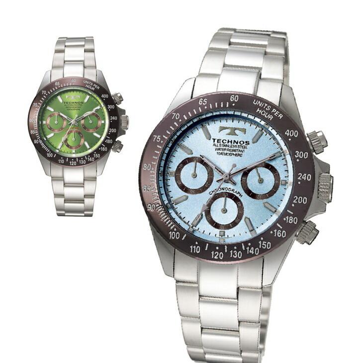 テクノス スポーツクロノグラフ 腕時計 ウォッチ メンズ | TECHNOS（時計）