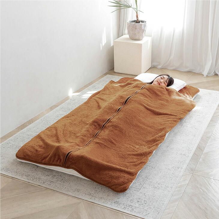 Heat-warmy 吸湿発熱 寝袋毛布 敷パッド シングル あったか 冷え対策 |  | 10