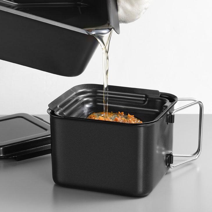 ポコフリット 角型オイルポット |  | 04