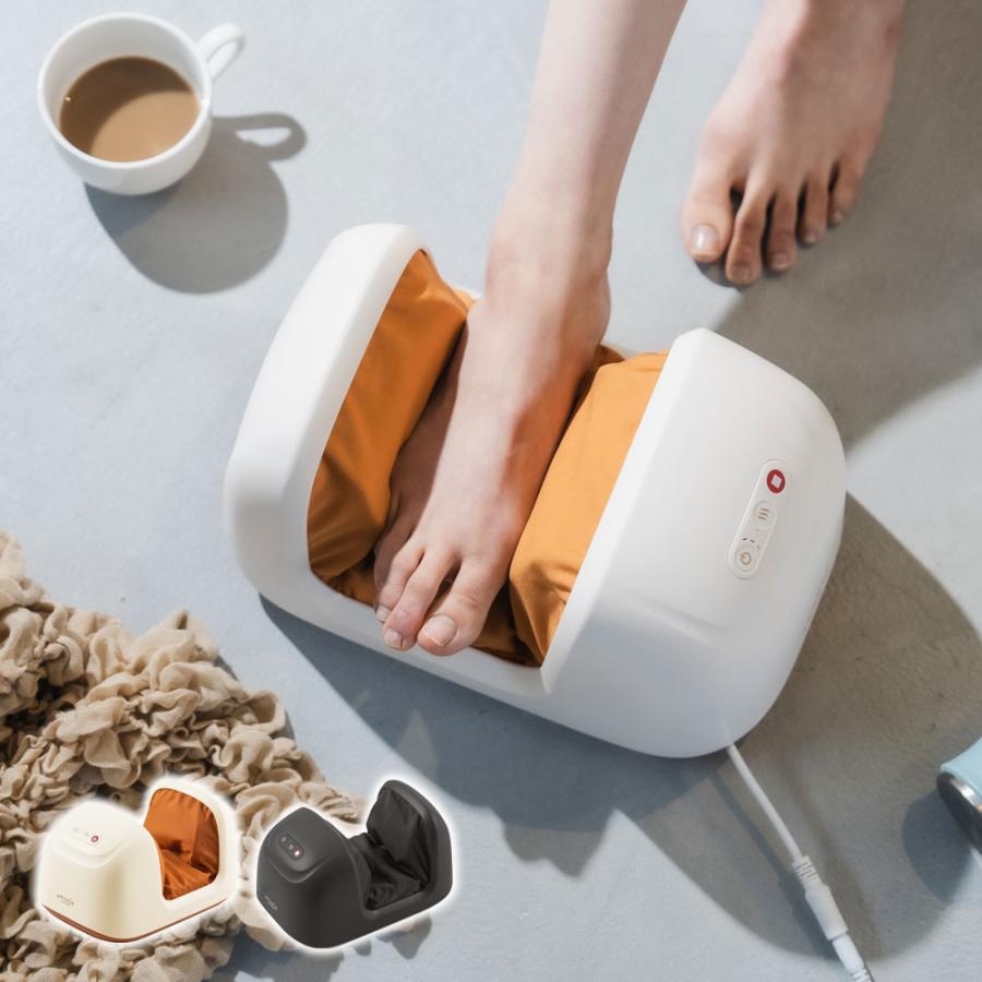 フットマッサージャー リラレグ MCR4524C/K 正規品 ヒーター機能付き 足裏 マッサージ機 マッサージャー ローラー 土踏まず 足 ふくらはぎ フットマッサージ機 | 