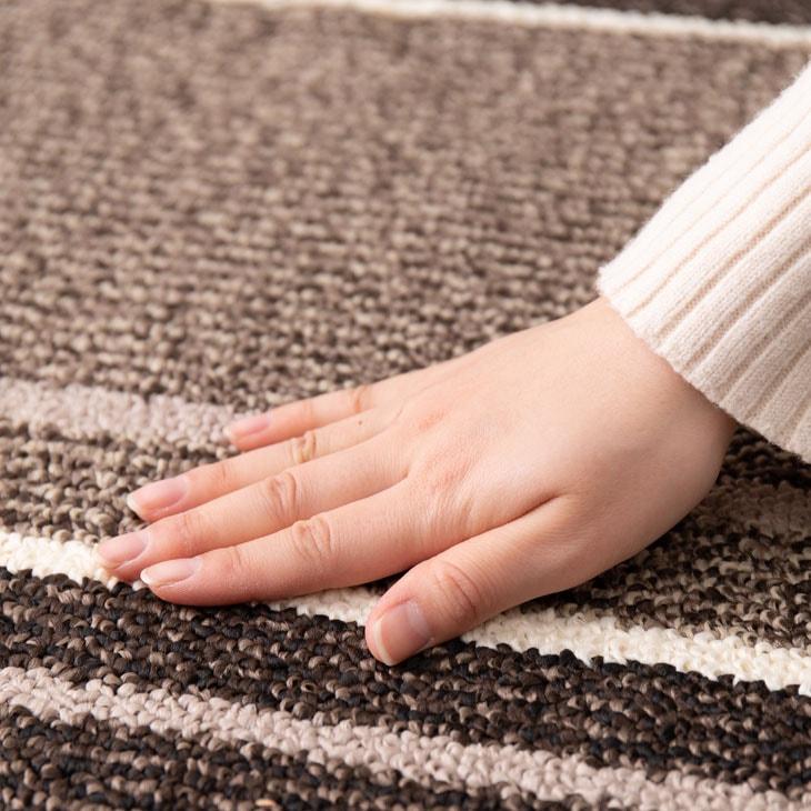 日本製 撥水ダイニングラグ カーペット 180×220cm : マックスレックス