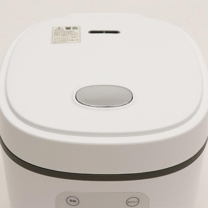 炊飯器 コンパクトライスクッカー HK-CRC03WH 簡単 マイコン式 コンパクト 保温 炊飯予約 3合炊き | HIRO | 08