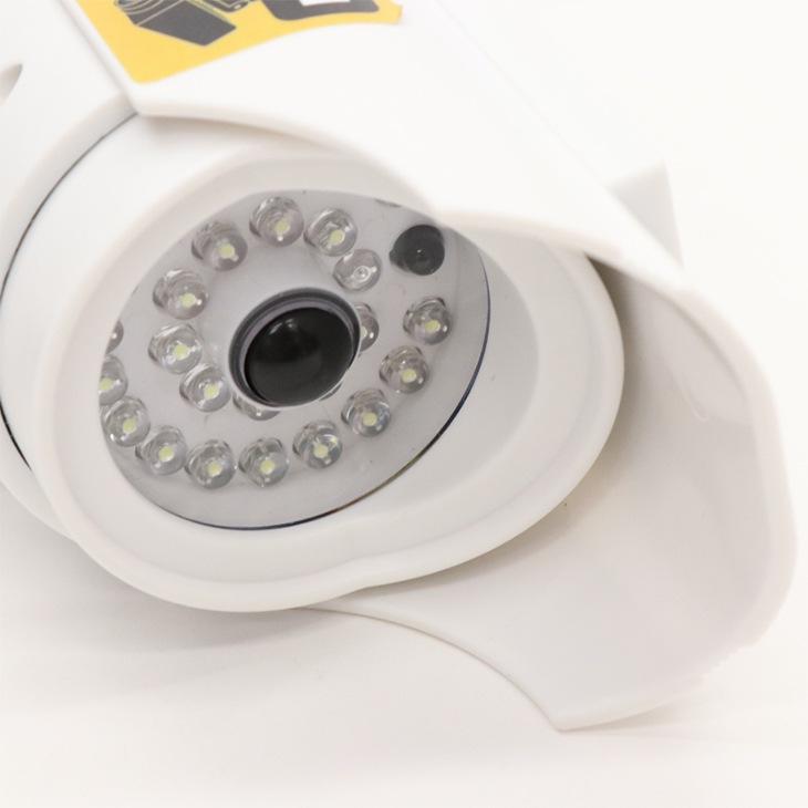 防犯カメラ ダミー 2個組 ソーラー充電式 防犯ダミーカメラライトII型 HDL-9672 人感センサーで光る 屋外 家庭用 | HIRO | 03