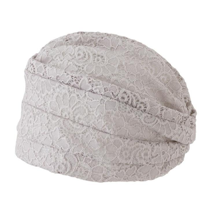 髪にやさしい内側シルクのレース帽子 |  | 13