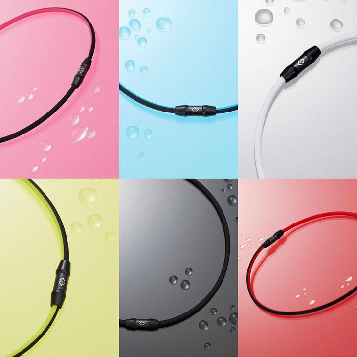 コラントッテ 磁気ネックレス スポーツ SR140 NEXT 医療機器認証 肩こり解消グッズ 首こり 血行改善 140mt シリコン メンズ レディース M L 送料無料 | ColanTotte | 04