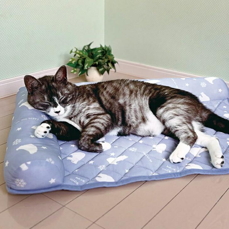 あごのせペットパッド「白くま」50×70cm 接触冷感 |  | 05
