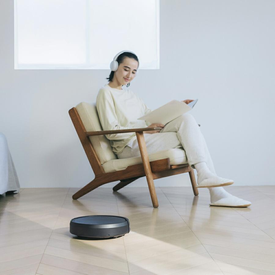 エイミー 全自動ロボットクリーナー 吸引 床拭き 自動充電 落下防止 段差 赤外線センサー ジャイロセンサー 壁沿い マッピング らせん走行 おしゃれ 家電 | AiMY | 02