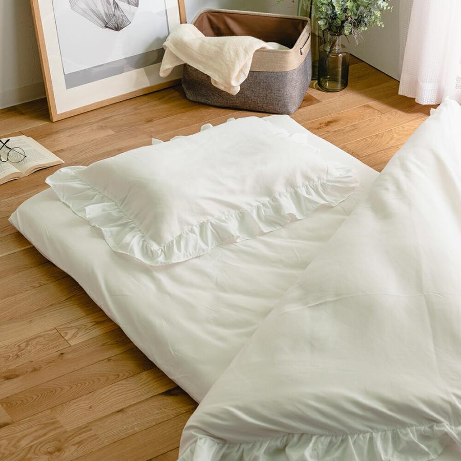 大人かわいいフリルカバー布団6点セット |  | 04