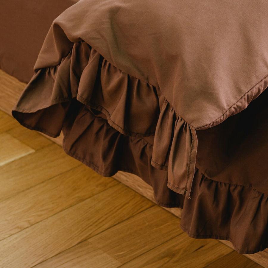 大人かわいいフリルカバー布団6点セット |  | 08