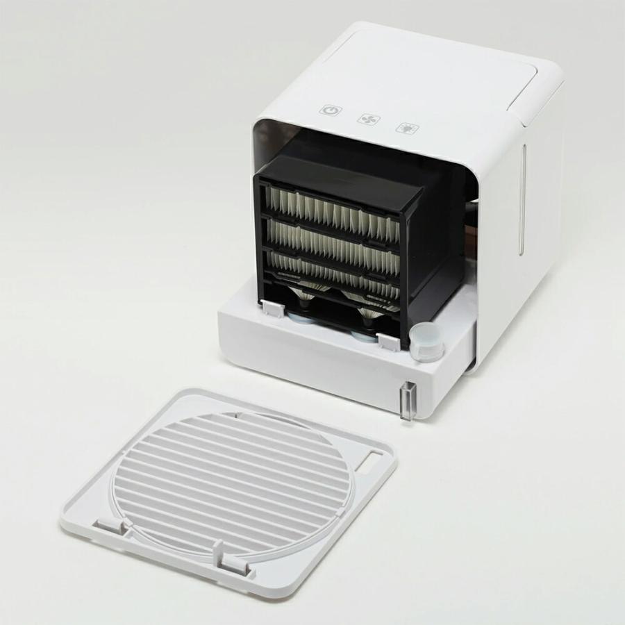 RELICIA 持ち運びラクラク 卓上クーラー RLC-TC700 パーソナルクーラー 気化熱 電源USB 軽量 職場 デスク |  | 07