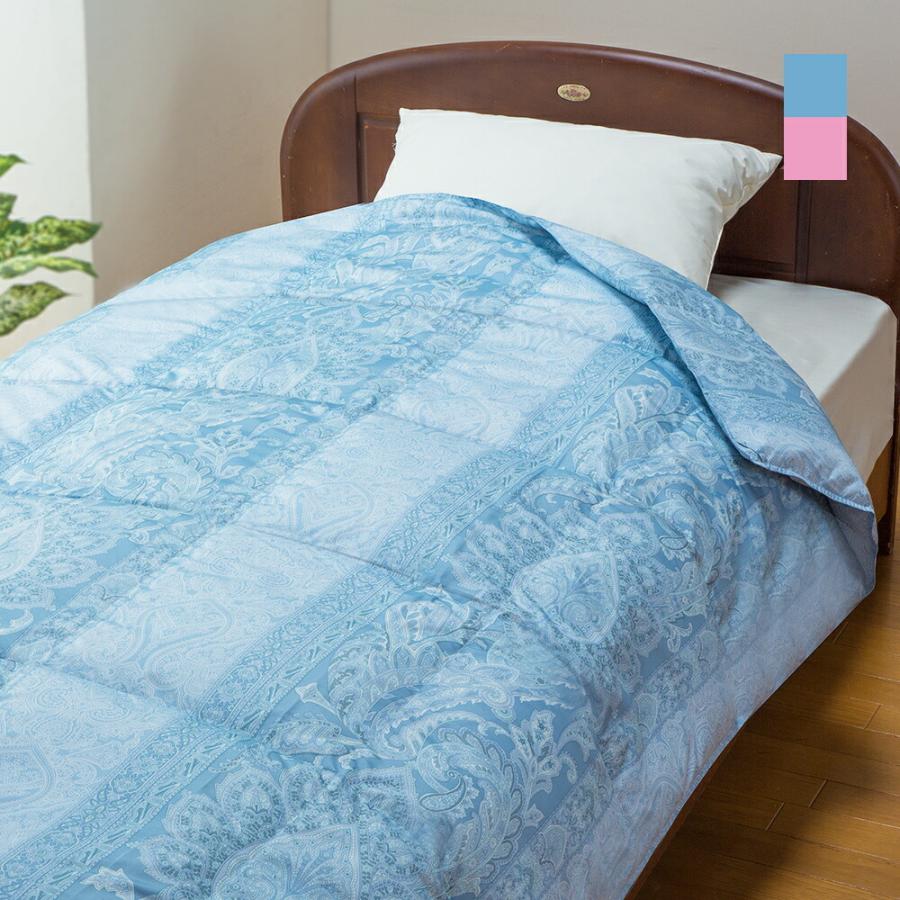 洗える 羽毛 肌掛け布団 かけふとん 羽毛 ビーチスキン 寝具 日本製 春 夏 秋 冬 オールシーズン シングル ロング | 