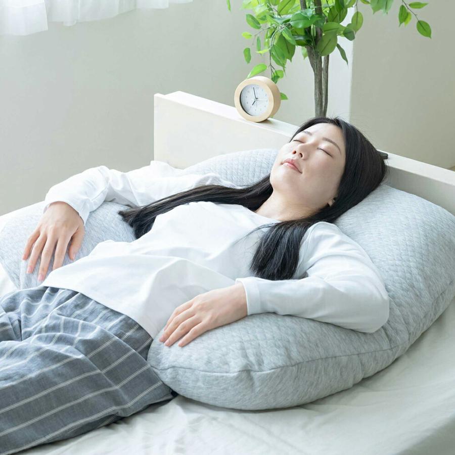 スマホがみやすい包まれまくら クッション 肘置き うつぶせ 横向き