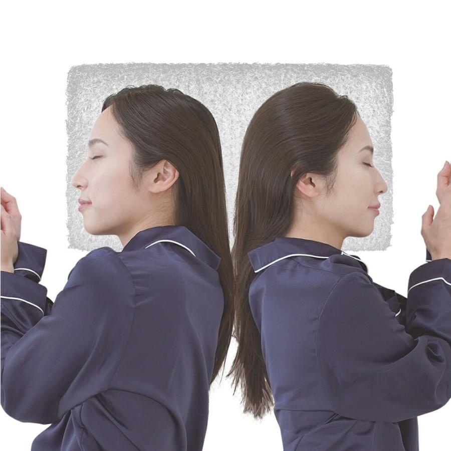 空気の上で眠るまくら Air Sleep Pillow 高さ調節 枕 まくら ピロー makura 通気性 ファイバー ウェーブ 水洗い 洗える |  | 04