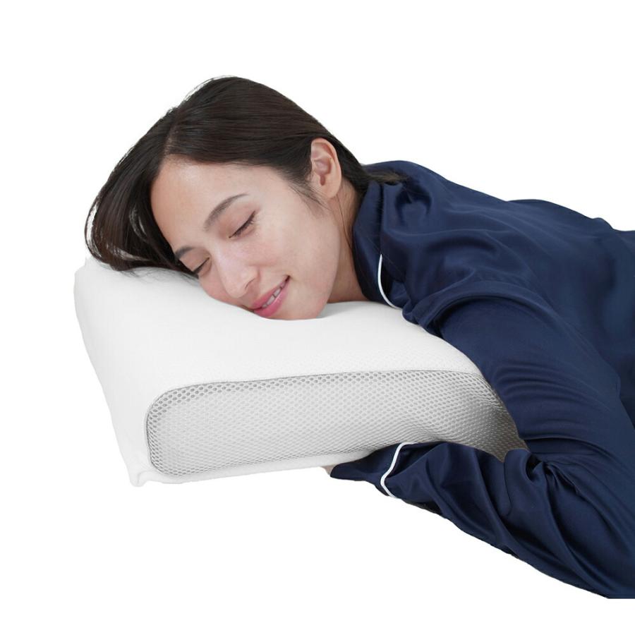 空気の上で眠るまくら Air Sleep Pillow 高さ調節 枕 まくら ピロー makura 通気性 ファイバー ウェーブ 水洗い 洗える |  | 05