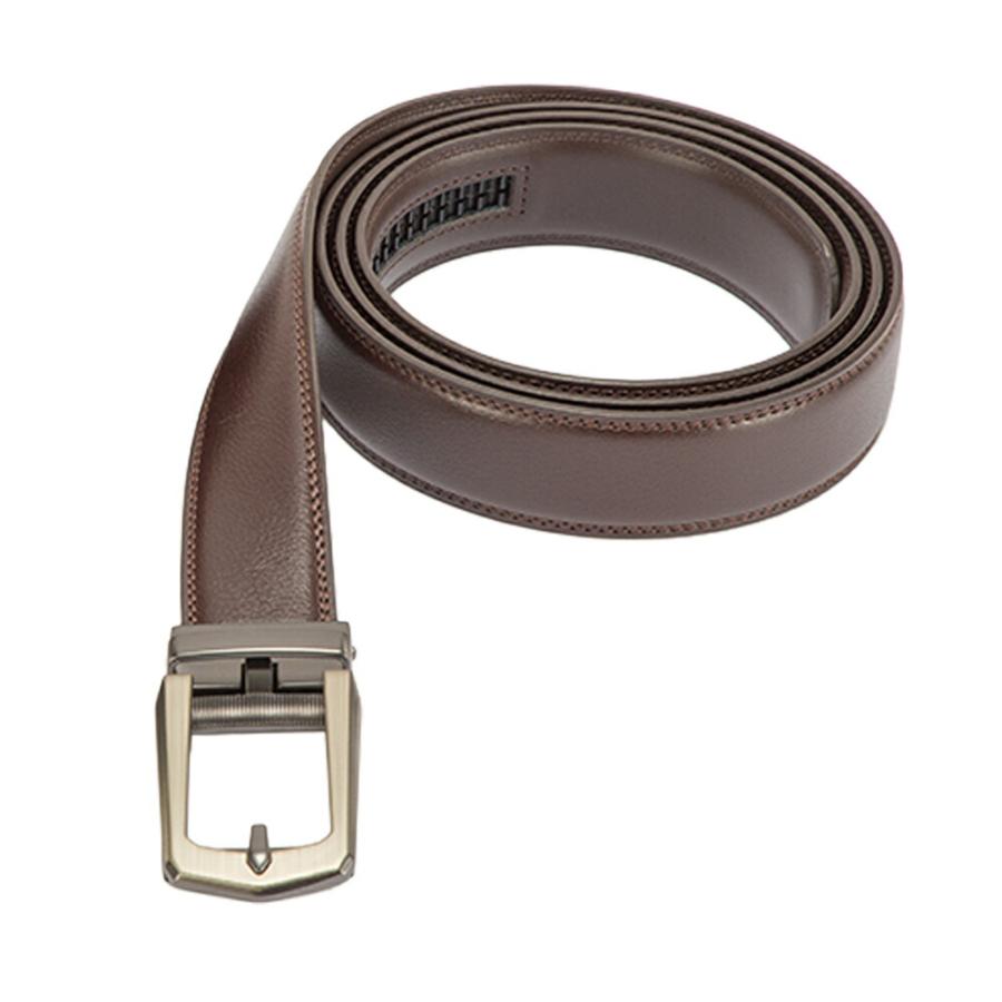 牛革ラチェット式ベルト ロング 3本組 ラチェットベルト メンズ 牛革