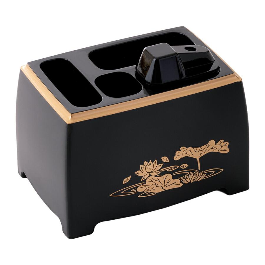 仏前すっきり小物入れ 消壺 ろうそく立て マッチ ライター 線香入れ