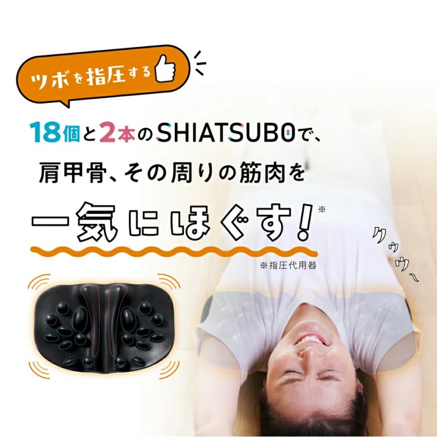 RAKUNA 肩甲骨はがしピロー ストレッチ 姿勢矯正 猫背改善 首・肩こり解消 楽天市場】【ポイント10倍】 【公式】 肩甲骨はがしピロー