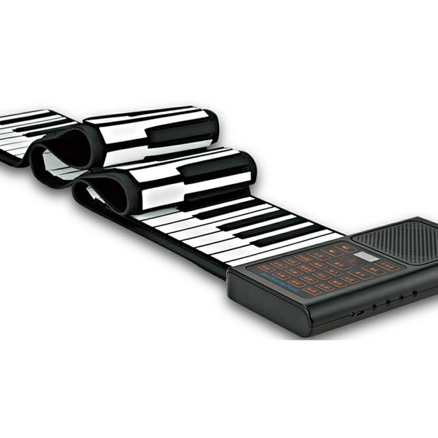 61鍵盤 ロールアップピアノ ピアノ 61鍵 キーボード 持ち運び