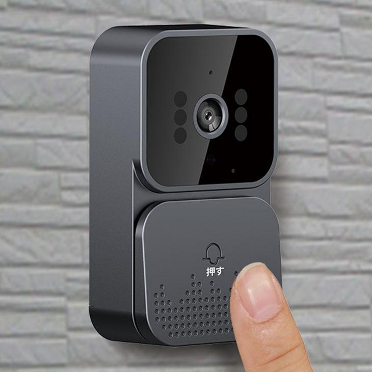 最新型 録画機能付きテレビ ドアホン インターフォン 玄関 カメラ 映像 ビデオ 液晶 充電式 防犯 |  | 03