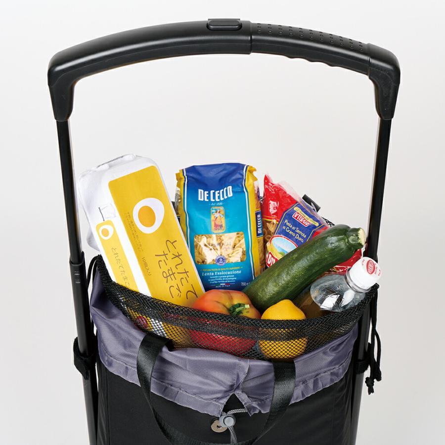 サイドカート 横押し 保冷・保温バッグ付 横押しサイドカー ショッピングカート 高齢者 買い物カート 保冷 保温 バッグ付き 介護 敬老の日 母の日 プレゼント |  | 03