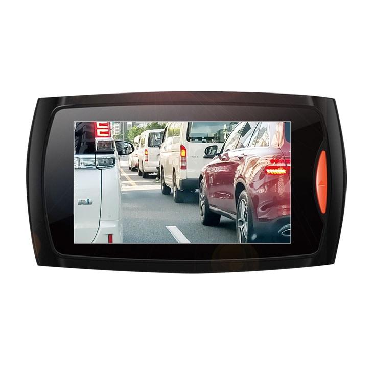 リアカメラ搭載 ドライブレコーダー 前後2カメラ 液晶 取付簡単 衝撃感知 赤外線 エンジン連動 サイクル録画 車載 |  | 01