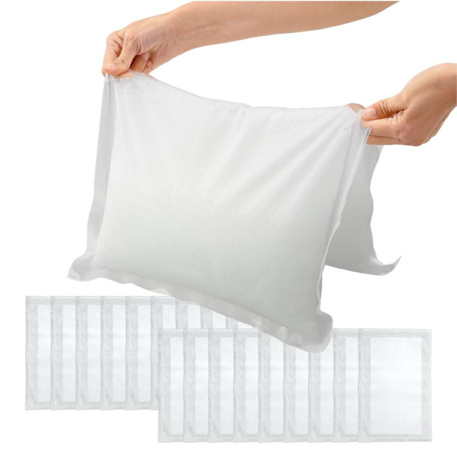 防災用吸水シート 20枚 吸水シート 防災 浸水対策 雨漏り 水漏れ 災害 応急処置 備蓄 止水シート 土嚢 代わり 高吸水性樹脂 軽量 コンパクト | 