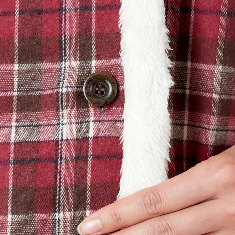 裏ボア使いホームジャケット あったか 冷え対策 部屋着 メンズ レディース 防寒 モコモコ ボア |  | 09