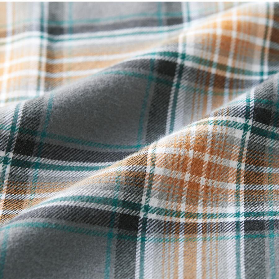 綿混起毛 紳士 パジャマ 2色組 メンズ 寝巻 |  | 04