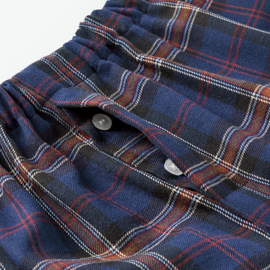 綿混起毛 紳士 パジャマ 2色組 メンズ 寝巻 |  | 05