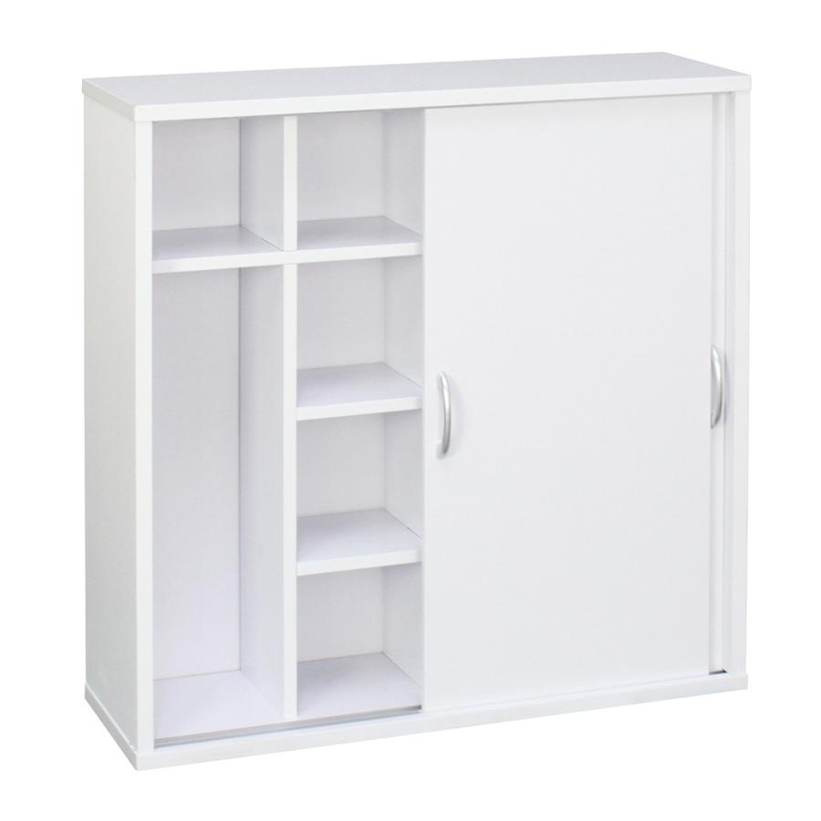 引き戸式トイレ 収納庫 収納 ラック 洗面所 お手洗い スリム 奥行19cm |  | 01