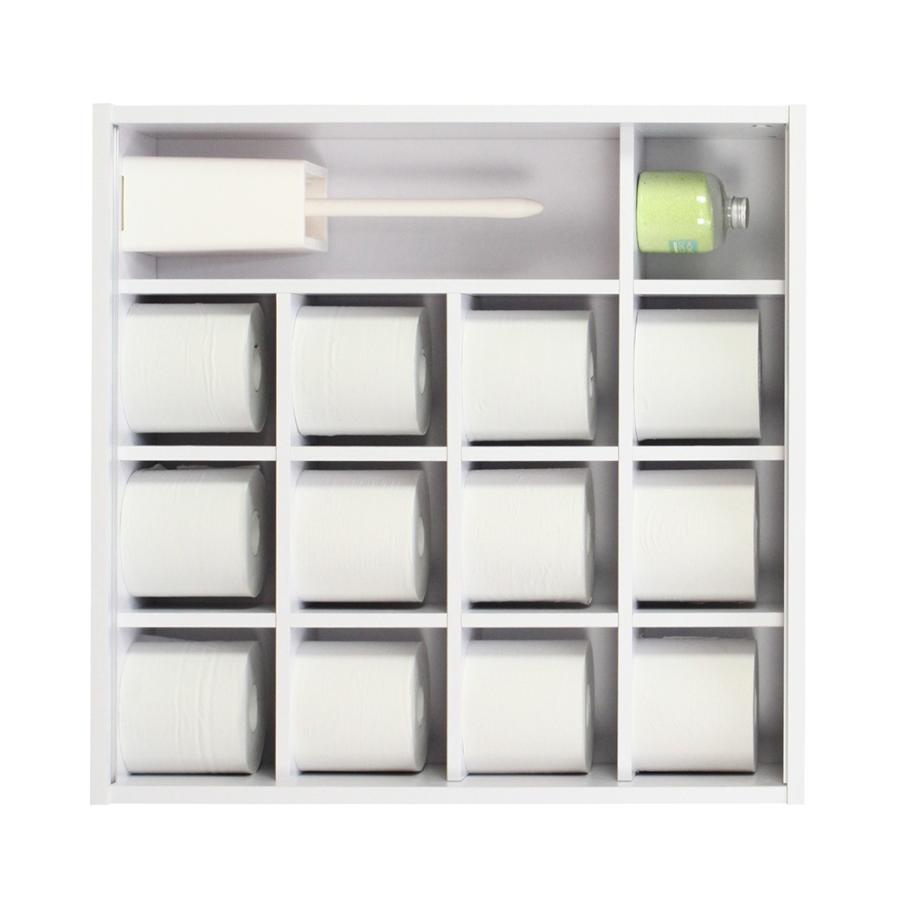 引き戸式トイレ 収納庫 収納 ラック 洗面所 お手洗い スリム 奥行19cm |  | 03